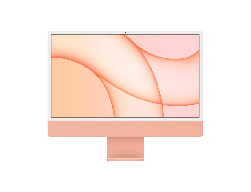 iMac 24" - Apple M1 8C 2,1GHz - 8GB Ram - SSD 512GB - Apple 8C GPU - Orange - Qwerty NL