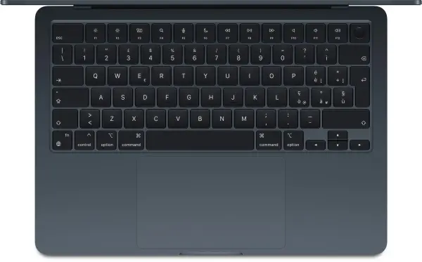 Macbook Air 13" - Apple M3 8-Core - Apple 8-Core GPU - 16GB Ram - SSD 256GB - 2024 - Midnight - Nederlands toetsenbord - NEW