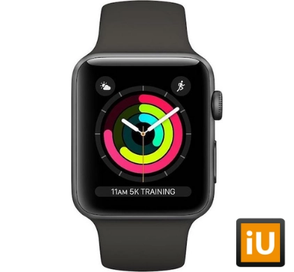 Apple Watch Series 3 (Sportbandje, 42mm) Space Gray