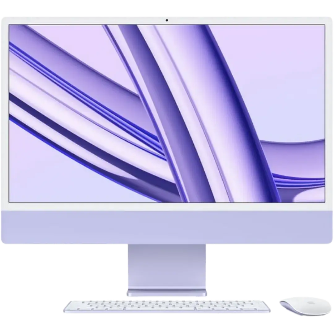 iMac 24" - Apple M3 8C 2,8GHz - 8GB Ram - SSD 256GB - Apple 8C GPU - Purple - Qwerty NL