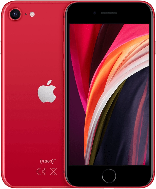 iPhone SE (2020) 64GB Red No Touch-ID