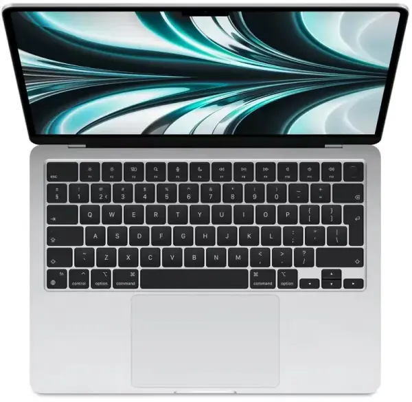 Macbook Air 13" - Apple M2 8-Core - Apple 8-Core GPU - 16GB Ram - SSD 256GB - 2022 - Silver - Nederlands toetsenbord