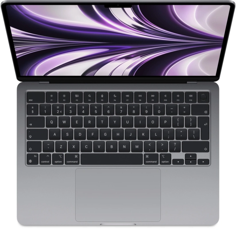 Macbook Air 13" - Apple M3 8-Core - Apple 8-Core GPU - 8GB Ram - SSD 256GB - 2024 - Space Gray - Qwerty NL