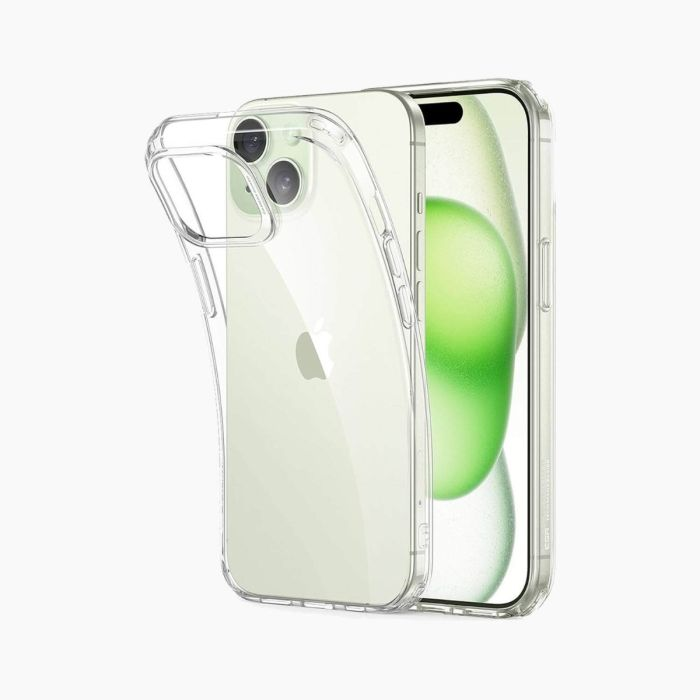 iPhone 15 Beschermhoes (transparant)
