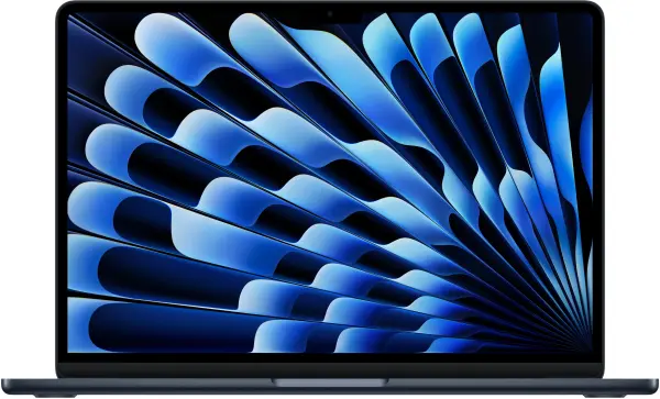 Macbook Air 13" - Apple M4 10-Core - Apple 10-Core GPU - 16GB Ram - SSD 512GB - 2025 - Midnight - Nederlands toetsenbord
