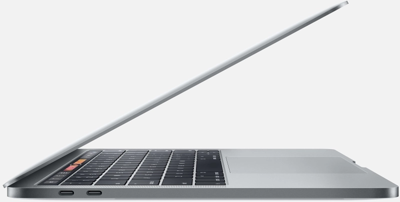 Macbook Pro 13" - Intel DualCore i5 - 8GB Ram - SSD 512GB - 2017 - Space Gray - Qwerty NL