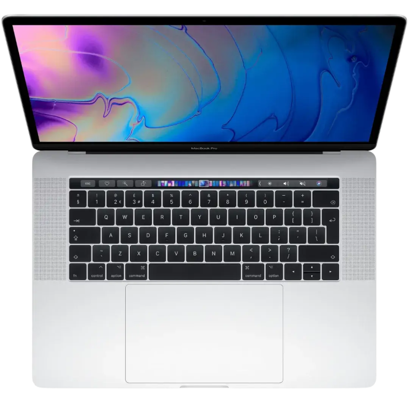 Macbook Pro 15" - Intel  i7 2,6GHz - 16GB Ram - SSD 512GB - Silver - Nederlands toetsenbord