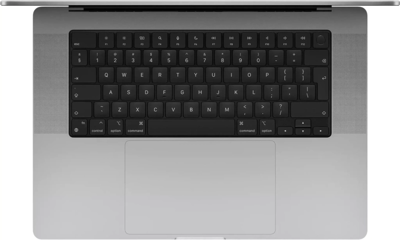 Macbook Pro 16" - Apple M1 Max 10-core 2,1GHz - 32-Core GPU - 64GB Ram - SSD 1TB - 2021 - Space Gray - Nederlands toetsenbord