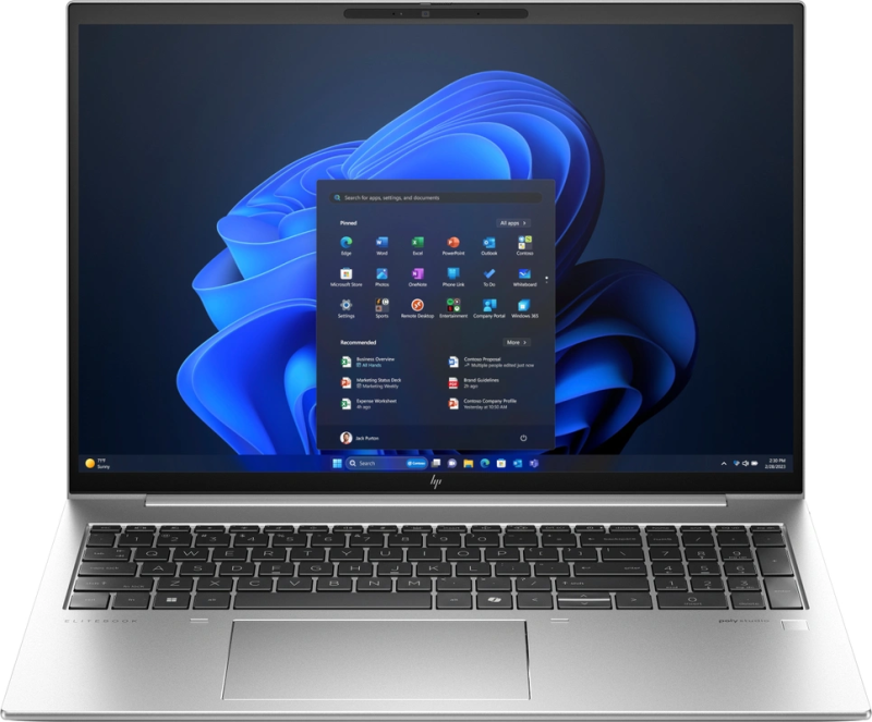 HP Elitebook 860 G9 - Intel Core I7 1265U - 16GB Ram - 256GB SSD - 16" (40.64 cm) - Windows 11 Pro - Belgisch toetsenbord
