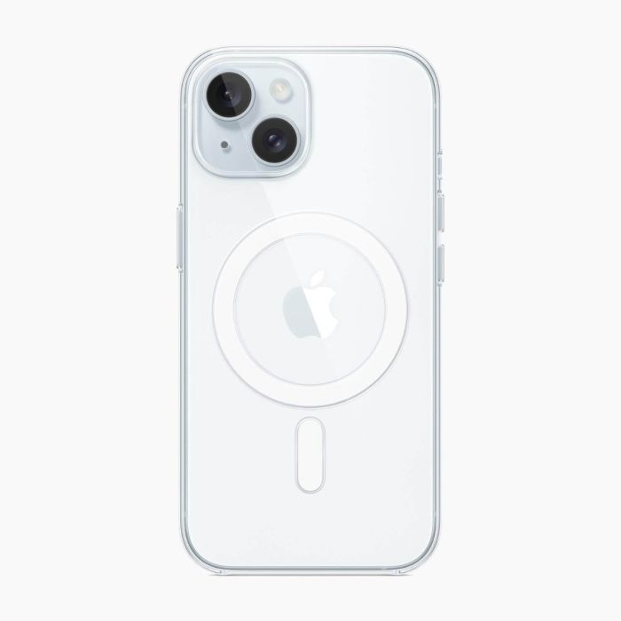 iPhone 15 Beschermhoes Magsafe (transparant)