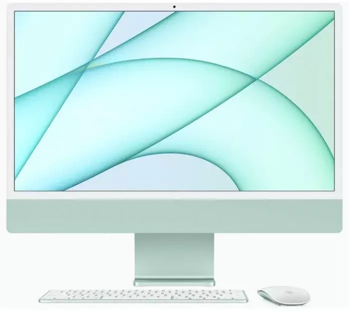 iMac 24" - Apple M1 8C 2,1GHz - 8GB Ram - SSD 256GB - Apple 8C GPU - Green - Duits toetsenbord