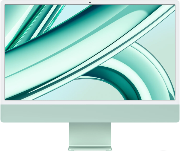 iMac 24" - Apple M3 8-core - Apple 10-core GPU - 8GB Ram - SSD 256GB - Green 
