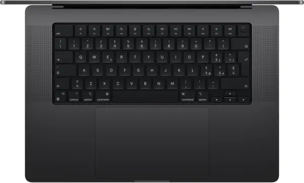 Macbook Pro 16" - Apple M4 Max 16-core - Apple 40-core GPU - 48GB Ram - SSD 1TB - 2024 - Space Black - Nederlands toetsenbord