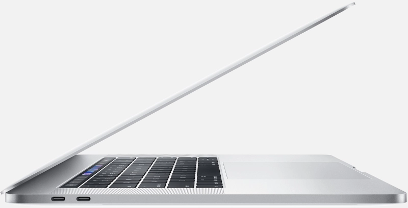 Macbook Pro 15" - Intel  i9 2,3GHz - 16GB Ram - SSD 512GB - 2019 - Silver - Toetsenbord Belgisch